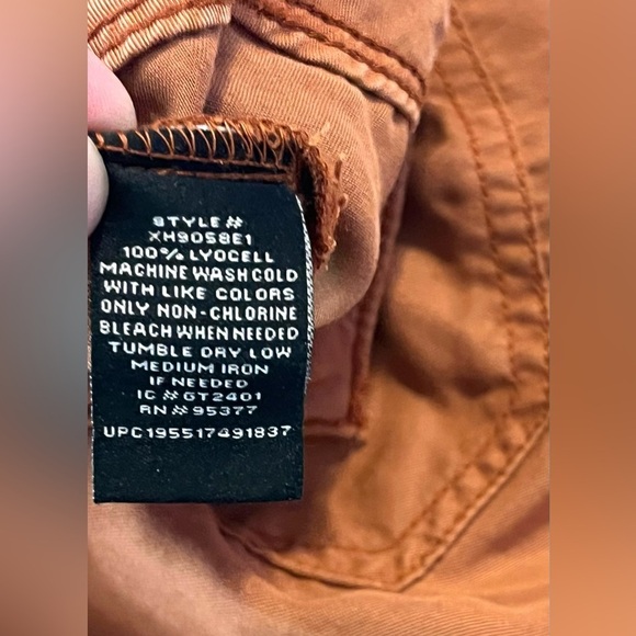 Social Standard by Sanctuary Women's Orange Casual Fortune Shorts Size Small - Picture 5 of 14